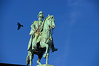 Bernhard Saalfeld - Kaiser Wilhelm I.mit Taube